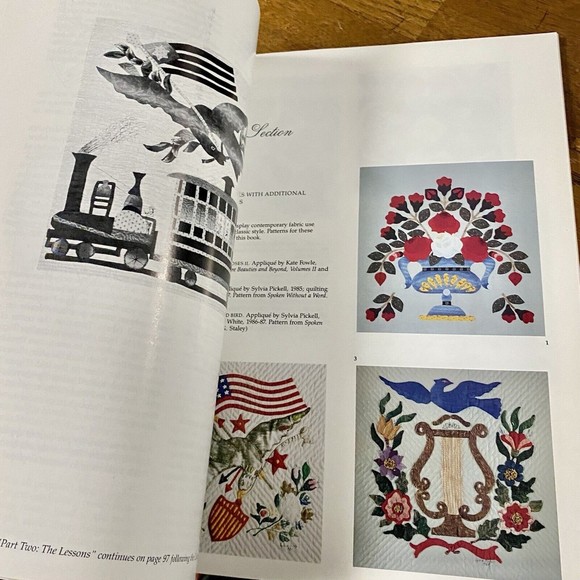 Baltimore Beauties & Beyond Vol 1 Studies in Classic Quilt Applique Sienkiewicz - Picture 6 of 11